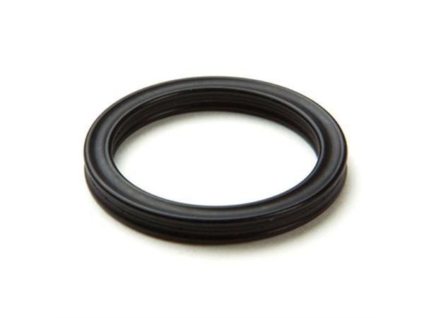 Race Face PRE-LOAD Elastomer Spacer Ø24mmx2.5mm, sort, Gummi 