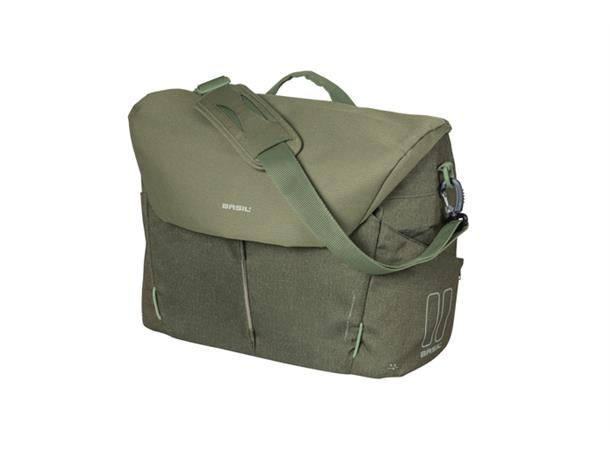 Basil B-Safe Nordlicht Sideveske Oliven Grønn, 17ltr, Hook On System 