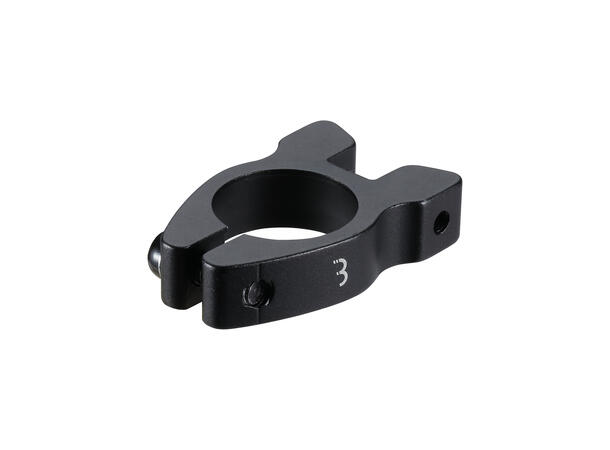 BBB CarrierClamp BSP-99 Setepinneklemme 28.6mm, Bolt, Sort, Aluminium 