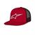 Alpinestars Corp Trucker Caps Rød/Sort One Size, Snap back 