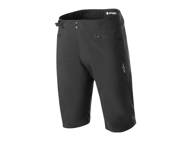 Alpinestars A-Dura Shorts Sort 32 Regular fit, 2-vei stretch, strap 